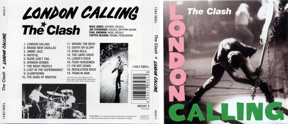 The CLASH london calling